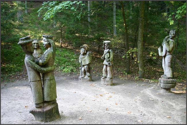 Litauen - Kurische Nehrung Hexenberg