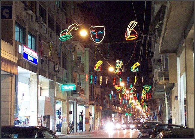 Griechenland 2005 - Karneval in Patras