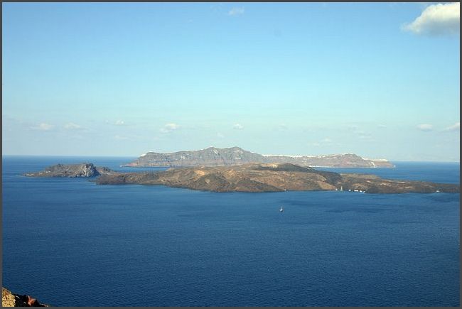 Santorin 2005 - Nea Kameni Vulkan, Thirasia