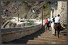 Santorin 2005 - Thira, Weg zum alten Hafen