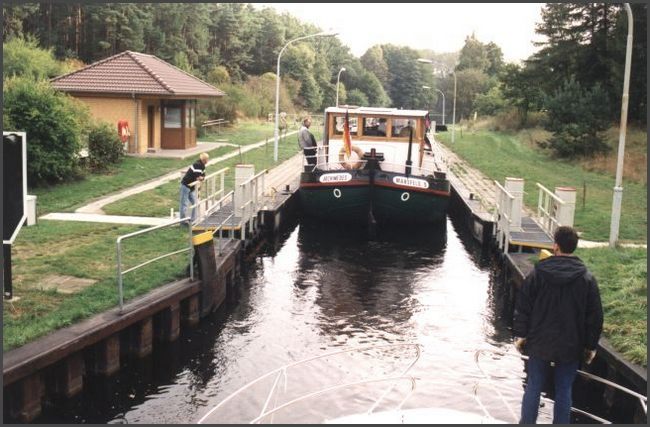Mecklenburger Seenplatte - Schleuse