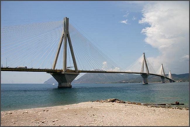 2018 Peloponnes - Rio - Andirrio Brücke
