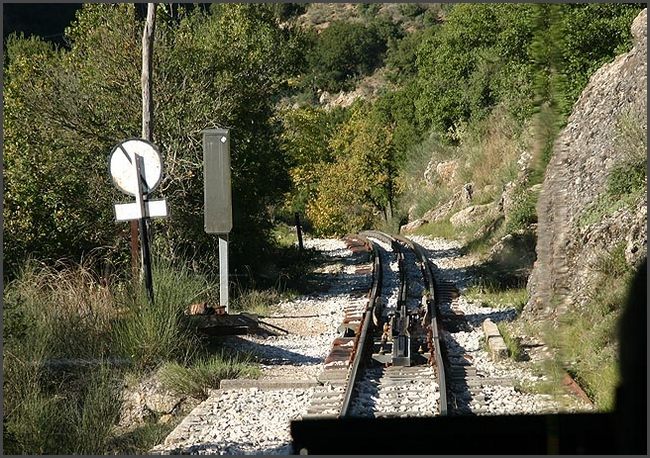 2018 Peloponnes - Diakopto nach Kalavrita Zahnradbahn