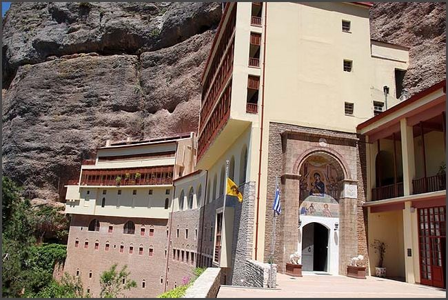 2019 Peloponnes - Kloster Mega Spilon