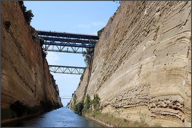 2019 Peloponnes - Kanal von Korinth