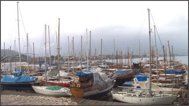 2003 Türkei - Hafen in Kemer