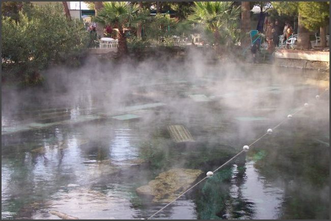 2003 Türkei - heiße Quelle von Pamukkale