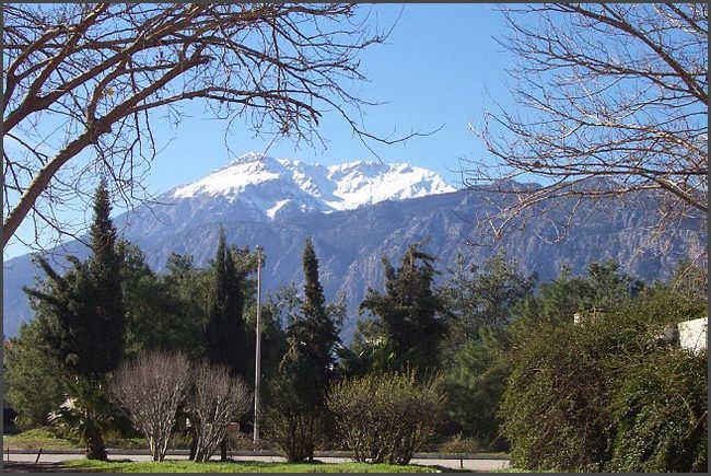 2003 Türkei - Taurusgebirge hinter Kemer