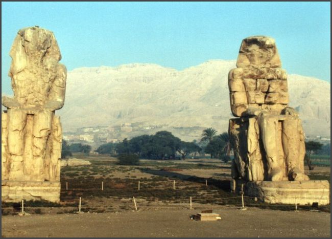 Ägypten - Memnon Kolosse
