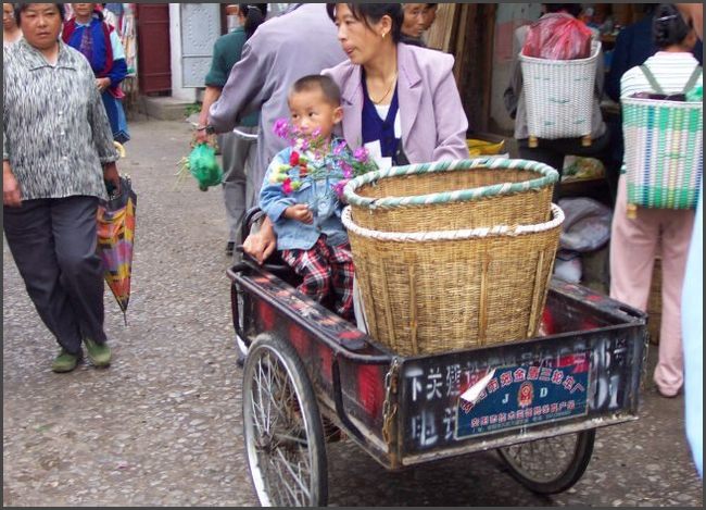 China - Shaping Markt bei Dali