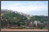 China - unten alte Stadt und oben neue Stadt am Yangzi