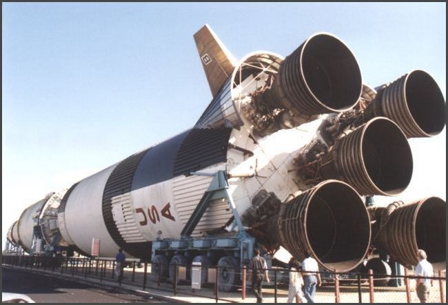 Florida - Cape Caneveral, Saturn V Rakete