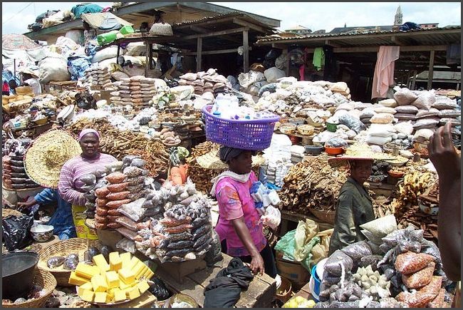 Markt in Kumasi