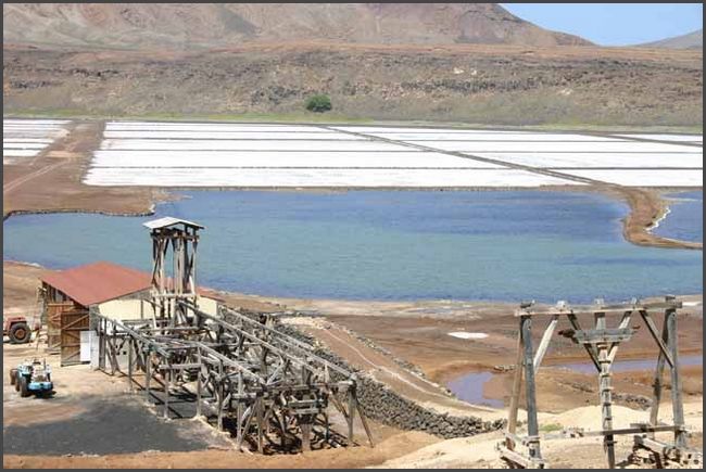 Kap Verde 2010 - Insel Sal - Salzkrater von Pedra Lume