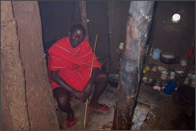 Kenia - Masai Häuptling in der Masai Mara