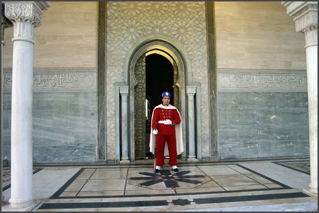 Rabat Mausoleum Mohammed V.