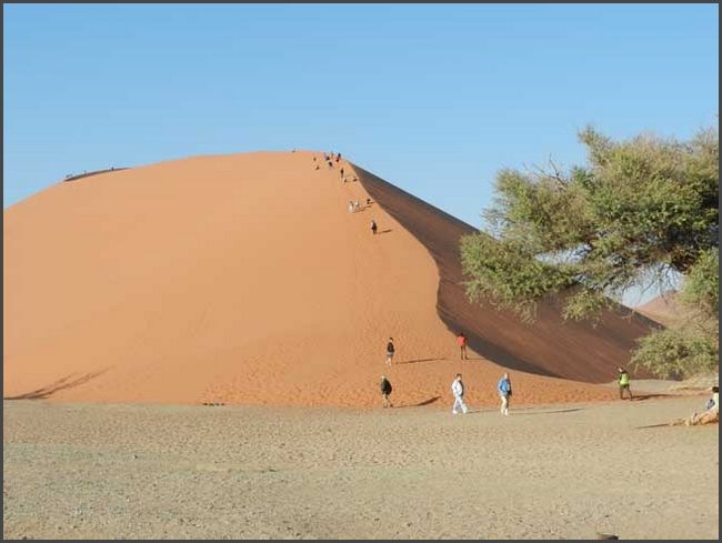 Namibia -  Dünen des Sossusvlei - Namib Wüste