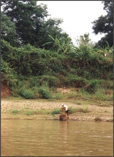 Thailand - Mekong Fluß am Goldenen Dreieck