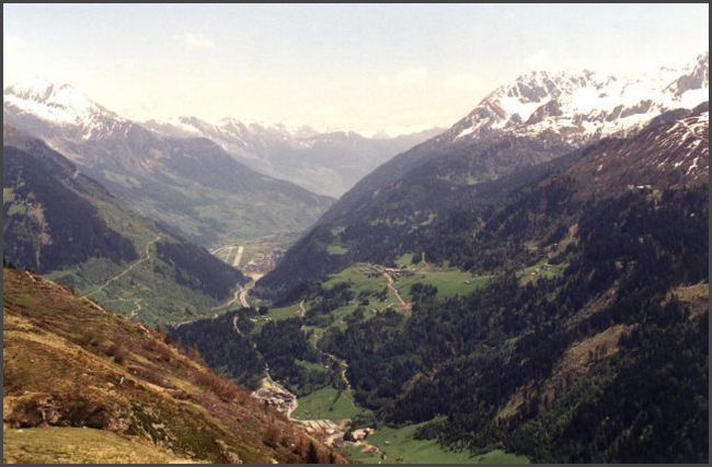 R&uuml;ckreise &uuml;ber Gotthardpa&szlig;