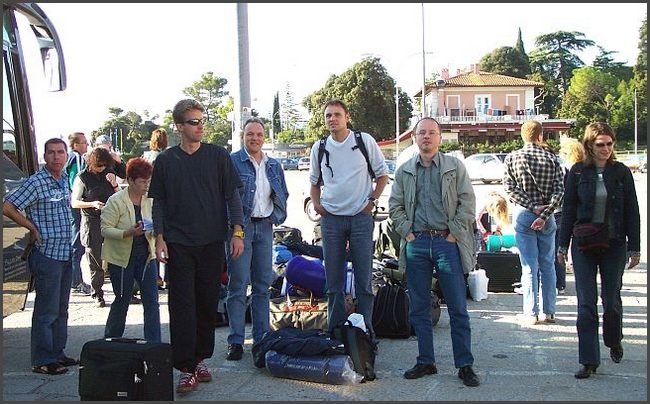 Kroatien 2004 - Ankunft in Opatija