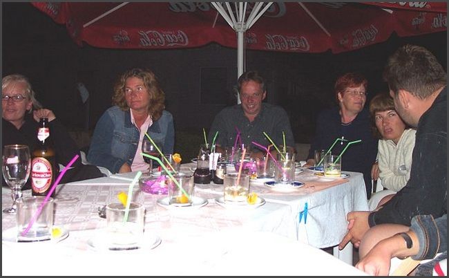 Kroatien 2004 - Spezialcocktails in Olib