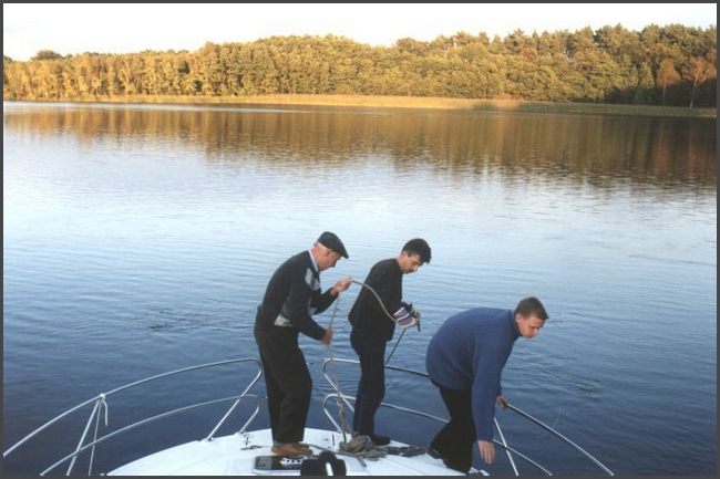 Mecklenburger Seenplatte - Ankern auf dem Zotzensee