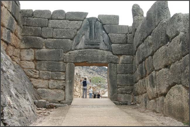 2022 Peloponnes - L&ouml;wentor Mykene