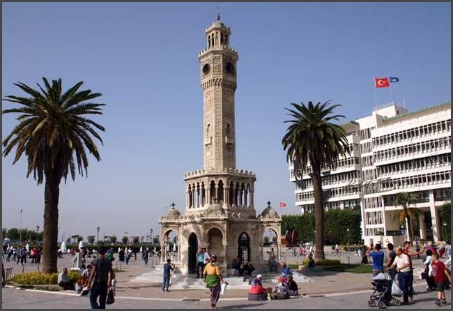 2016 T&uuml;rkei - Izmir - Turmuhr