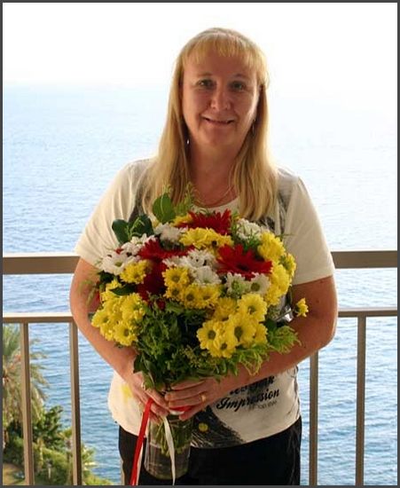 2016 T&uuml;rkei - Blumen vom Teppichzentrum