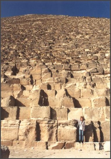 &Auml;gypten - Cheops Pyramide in Gizeh