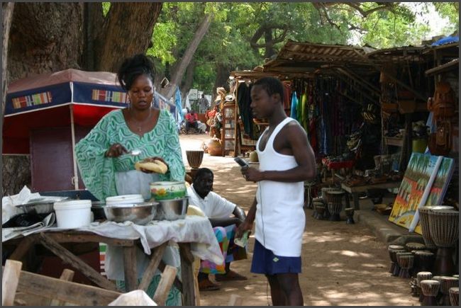 Gambia 2007 - Gark&uuml;che in Bakau