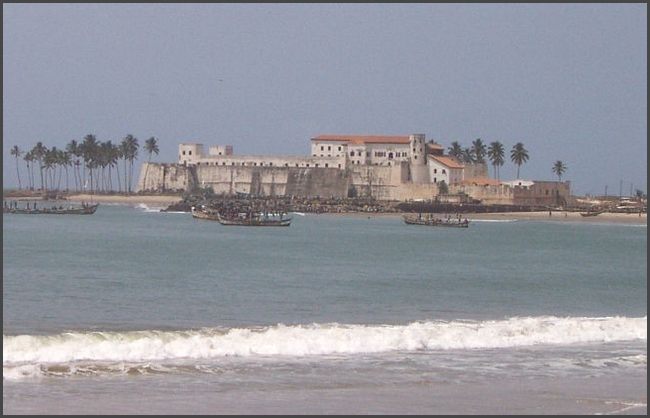 Elmina Castle, &auml;lteste Sklavenburg