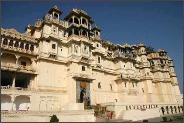 Indien - Rajasthan Udaipur Stadtpalast