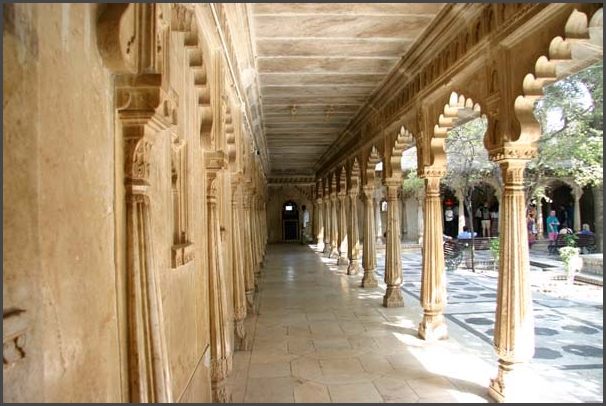 Indien - Rajasthan Udaipur Stadtpalast