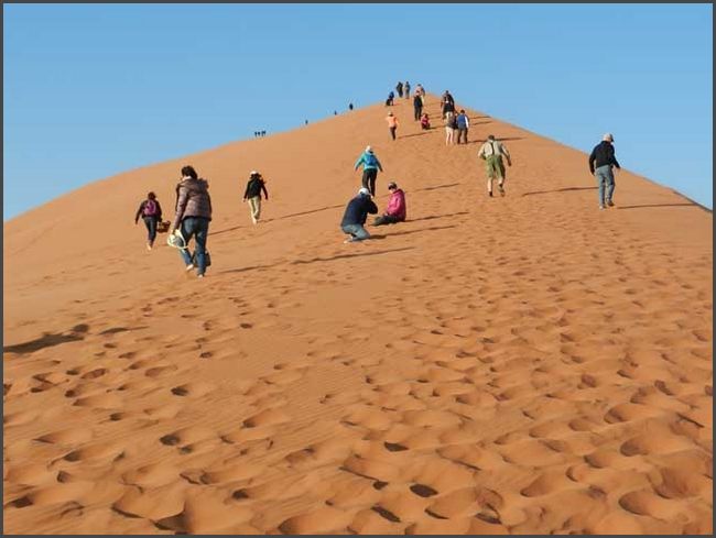 Namibia -  D&uuml;nen des Sossusvlei - Namib W&uuml;ste