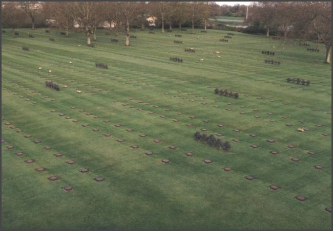 Normandie - Soldatenfriedhof