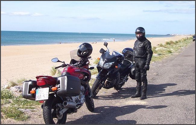 Verbindungsdamm nach Sete am Mittelmeer