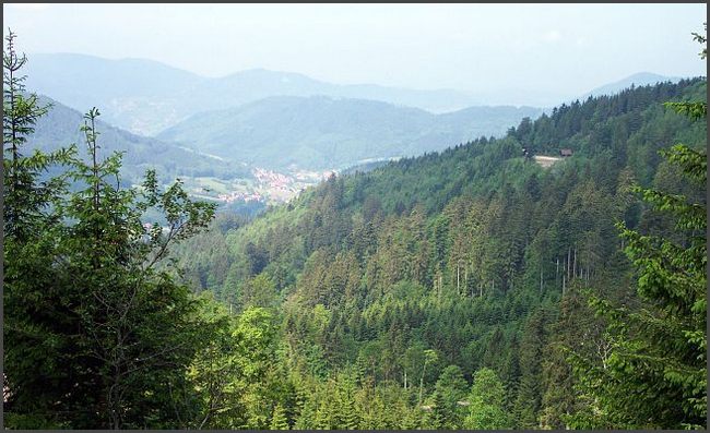 R&uuml;ckfahrt &uuml;ber die Schwarzwaldhochstra&szlig;e